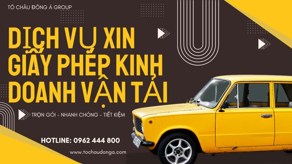 Dịch vụ làm giấy phép kinh doanh vận tải trọn gói uy tín tại An Giang