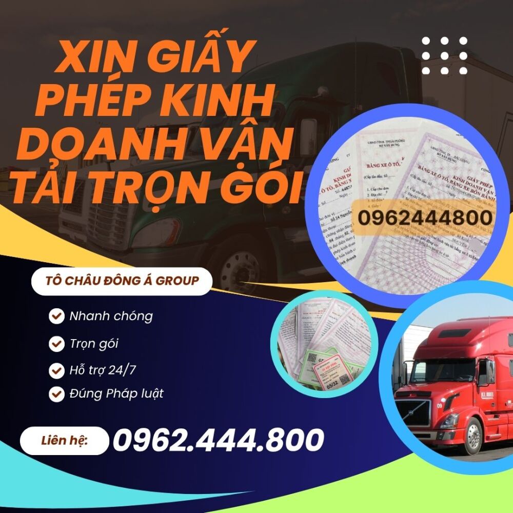 Dịch vụ làm giấy phép kinh doanh vận tại uy tín tại Hải Phòng