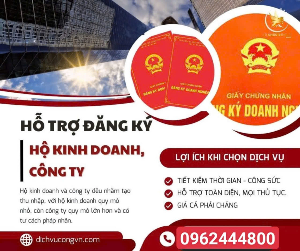 Dịch vụ thành lập công ty uy tín, giá sốc tại Bắc Giang