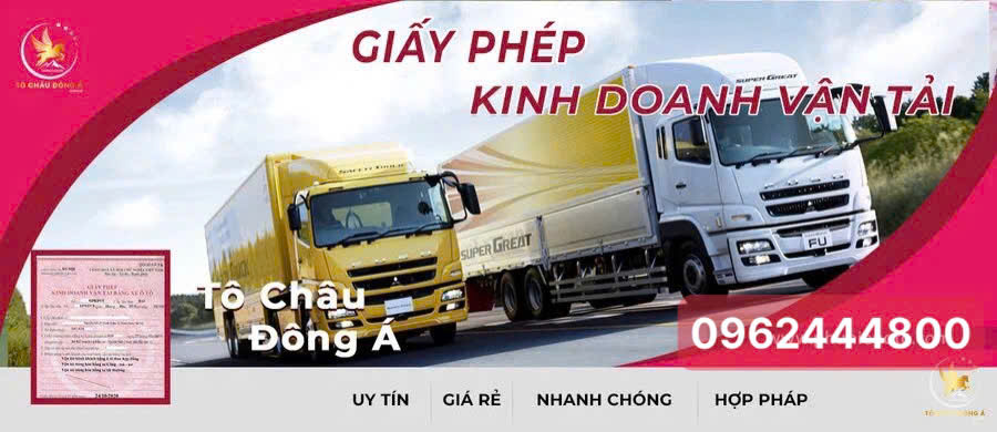 Dịch Vụ Xin Giấy Phép Kinh Doanh Vận Tải Trọn Gói tại Cà Mau