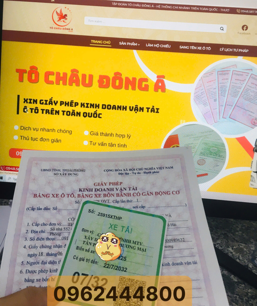 Dịch Vụ Xin Giấy Phép Kinh Doanh Vận Tải Trọn Gói Tại Đồng Tháp
