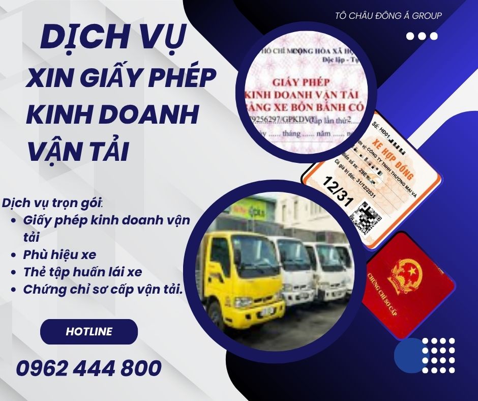 Dịch Vụ Xin Giấy Phép Kinh Doanh Vận Tải Trọn Gói Tại Hà Nội