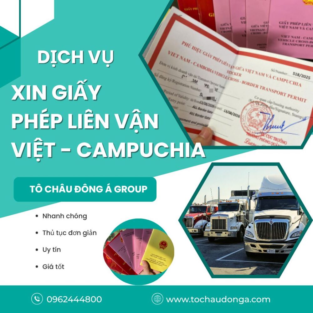 Dịch Vụ Xin Giấy Phép Liên Vận Việt – Cam Uy Tín Tại Vĩnh Long