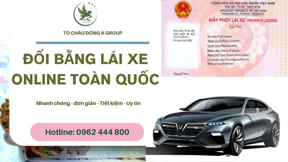 Đổi Bằng Lái Xe Ô Tô Online Nhanh Chóng tại Thanh Trì, Hà Nội
