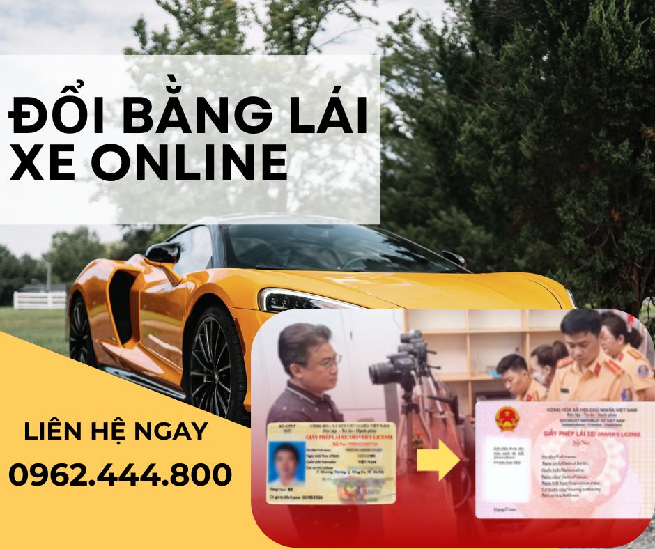 Đổi Bằng Lái Xe Ô Tô Online Tại Lai Châu