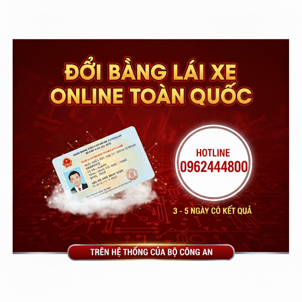 Đổi Bằng Lái Xe Ô tô Online tại Quảng Ninh