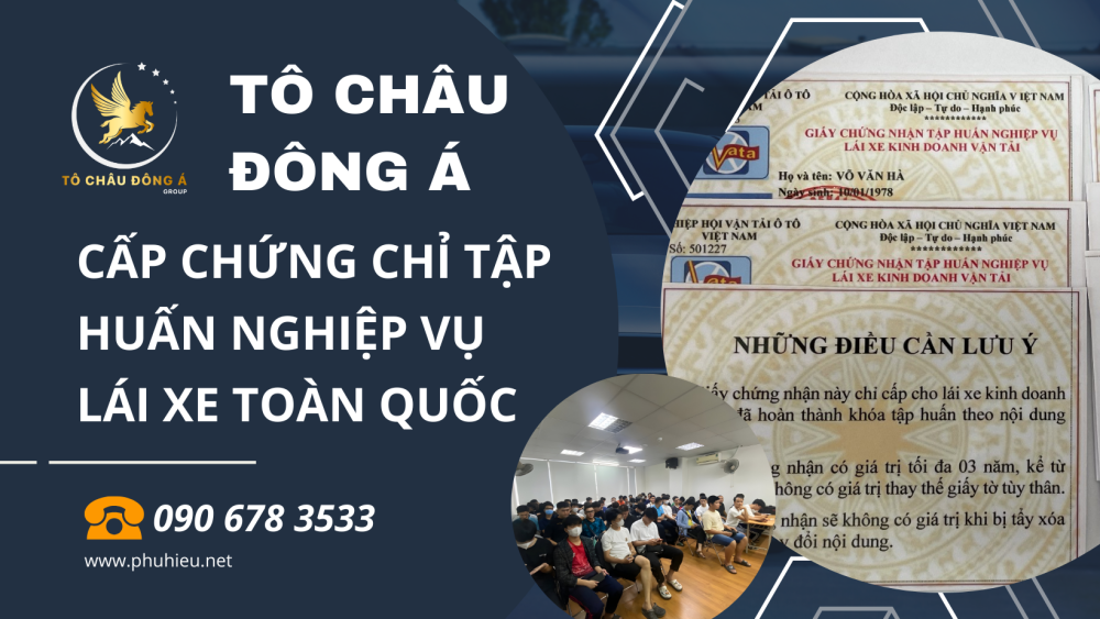 Làm chứng chỉ tập huấn nhanh chóng tại Đống Đa, Hà Nội