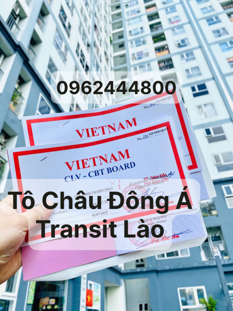 LÀM GIẤY PHÉP LIÊN VẬN VIỆT – LÀO UY TÍN TẠI PHÚ THỌ