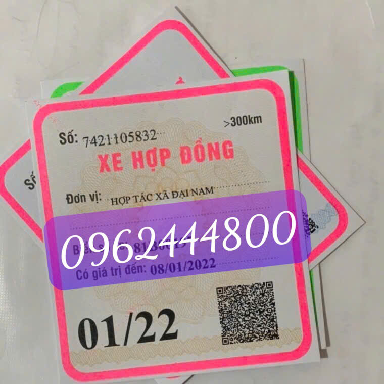 Làm phù hiệu xe ô tô trọn gói tại Quảng Trị