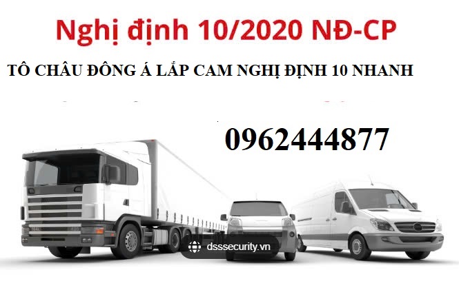 Lắp cam nghị định 10 chuẩn tại Tây Ninh