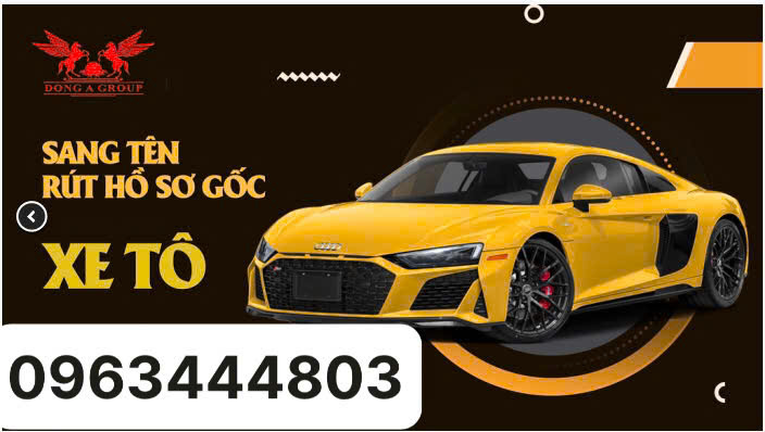 Cách Sang tên xe ô tô đơn giản tại Thái Nguyên