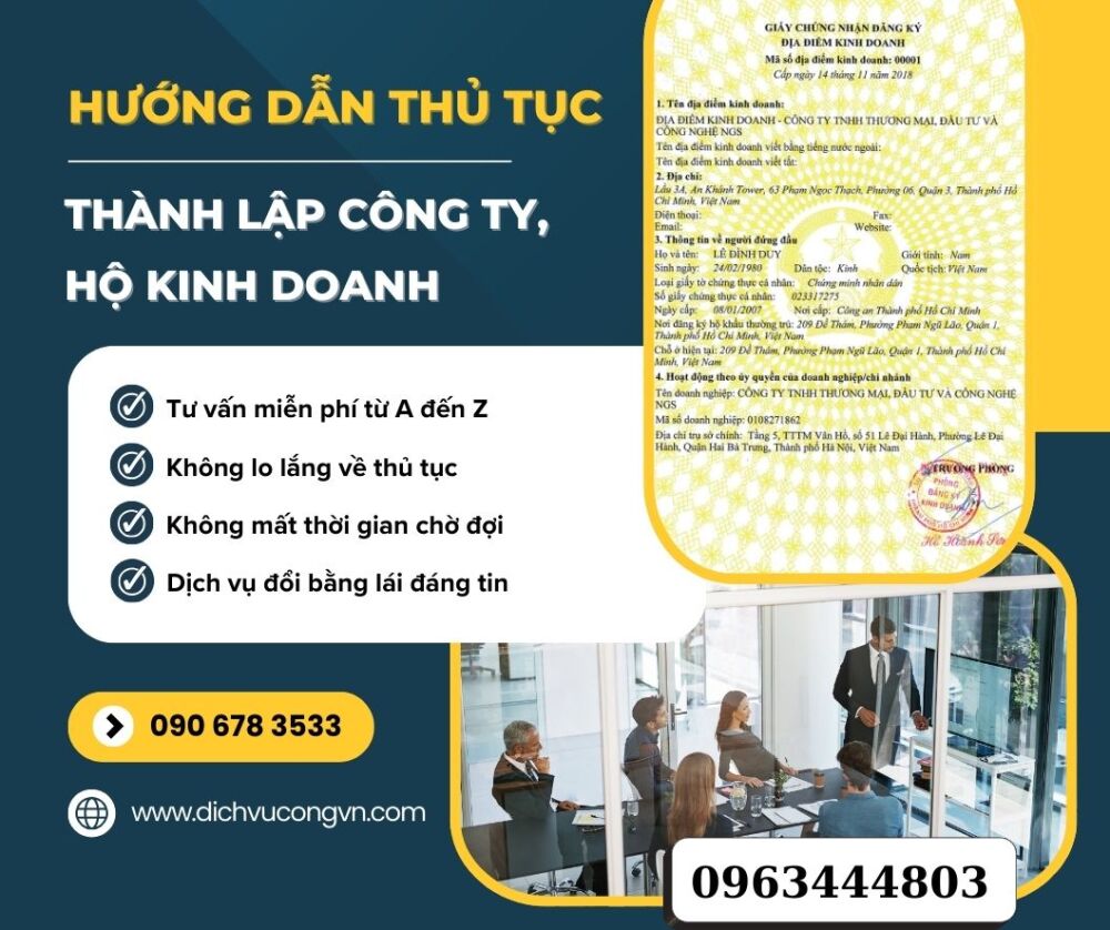 Dịch vụ bổ sung thay đổi nghành nghề kinh doanh tại Hồ Chí Minh.