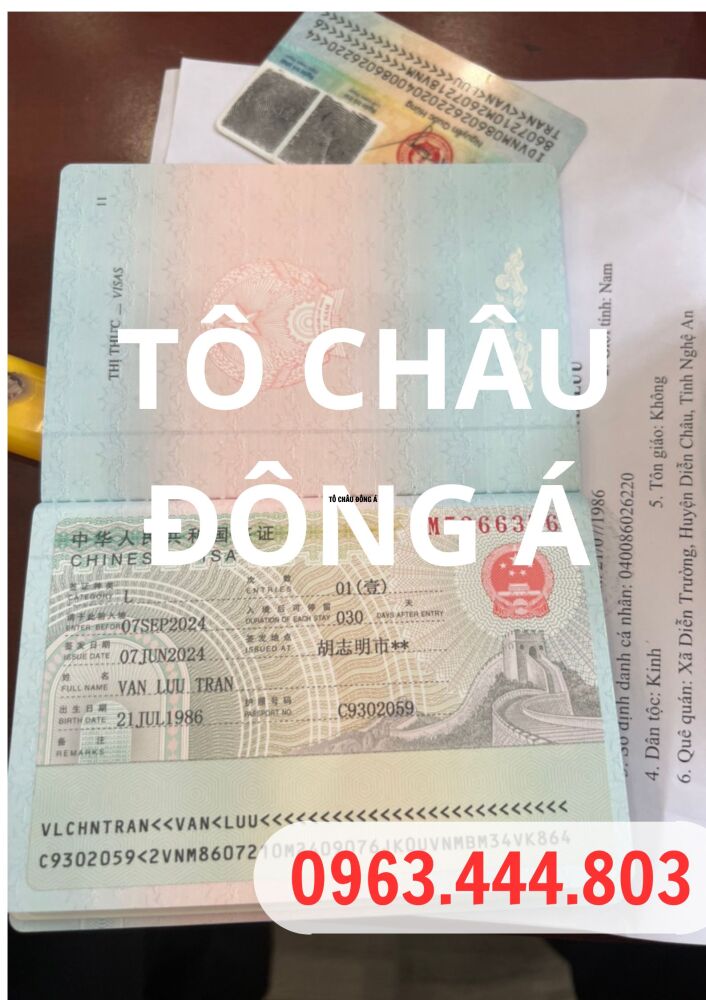 Dịch vụ cấp visa Trung Quốc online uy tín bảo đảm tại Hà Nội