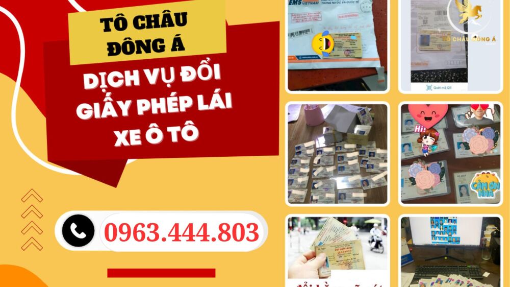 Đổi giấy phép lái xe ô tô sát ngày hết hạn tại Hà Nội.