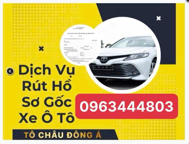 Hà Nam cấp dịch vụ rút hồ sơ gốc cho xe ô tô 