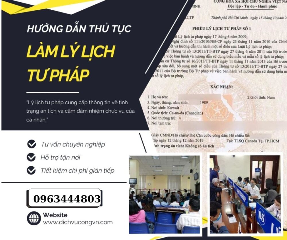 Làm lý lịch tư pháp số 1 online đơn giản, nhanh gọn ở Bắc Ninh