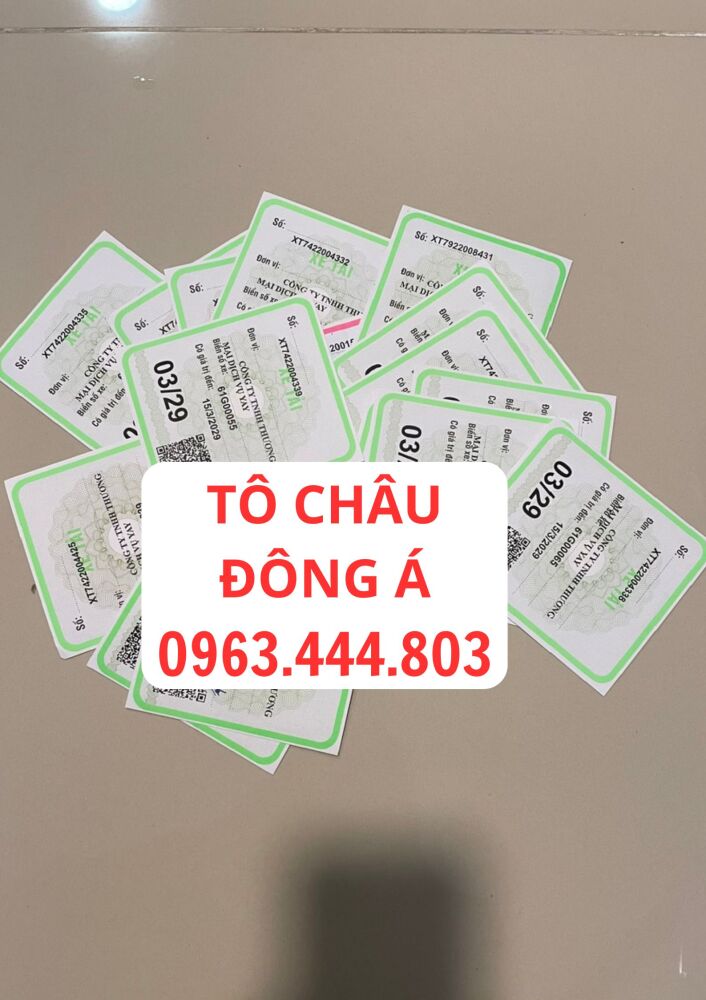Làm phù hiệu ô tô chỉ 499k 7 năm tại Hà Nam