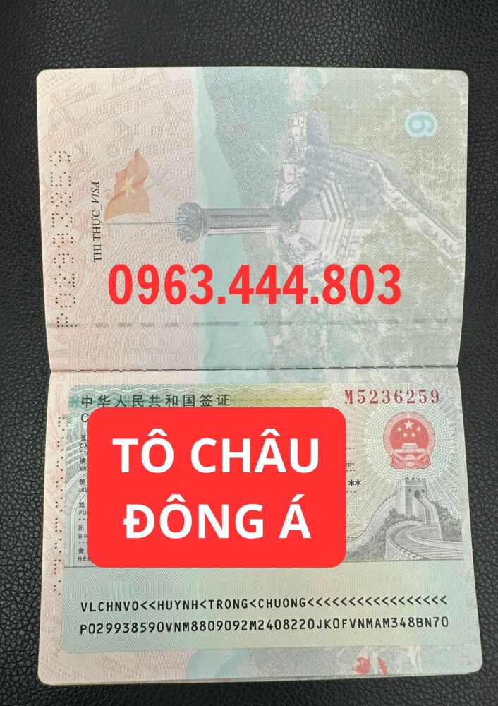 Làm Visa Trung Quốc tại Điện Biên đơn giản, uy tín