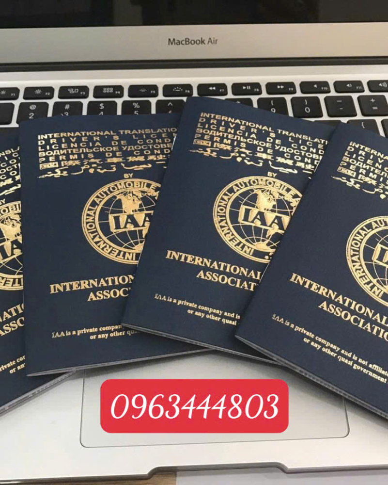 Ở Sơn Là có dịch vụ làm giấy phép lái xe quốc tế IAA