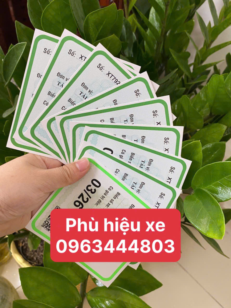 Tại Phú Thọ làm phù hiệu xe hợp đồng chỉ 5xx