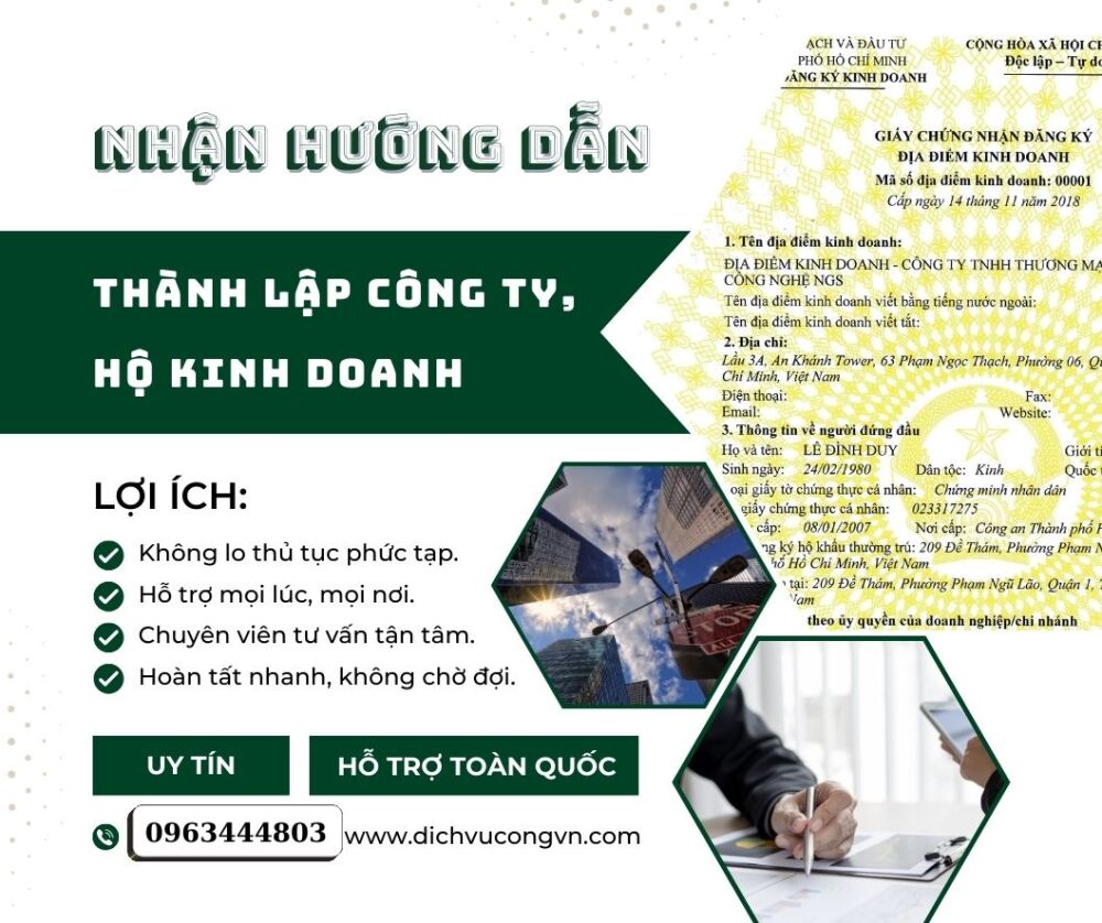 Thay đổi chủ sở hữu doanh nghiệp online ở thành phố Lạng Sơn
