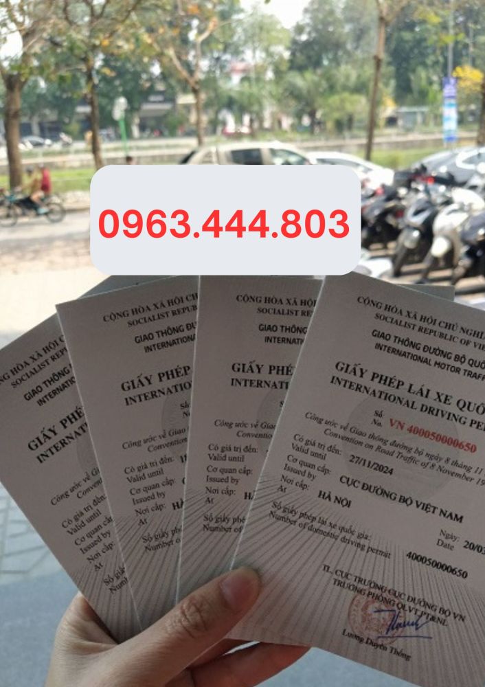 Vĩnh Phúc đổi bằng lái quốc tế IAA nhanh nhât, uy tín nhất