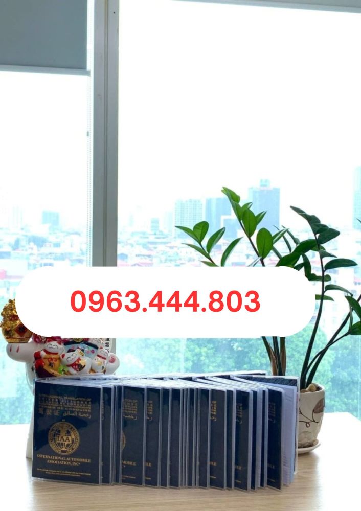Vĩnh Phúc đổi bằng lái quốc tế IAA nhanh nhât, uy tín nhất