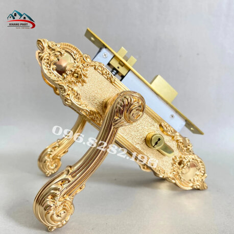 Khóa cửa bằng đồng cao cấp KP6161-24cm