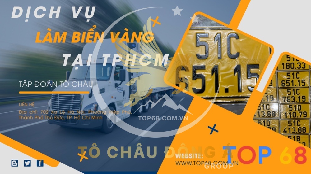DỊCH VỤ ĐỔI BIỂN SỐ VÀNG XE Ô TÔ GIÁ RẺ TẠI HỒ CHÍ MINH
