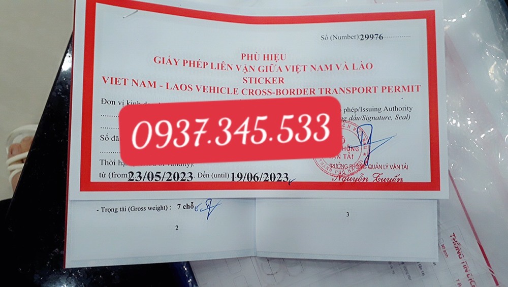 Dịch vụ liên vận nhanh (transit đi Lào) tại Huế với giá chỉ từ 1999k