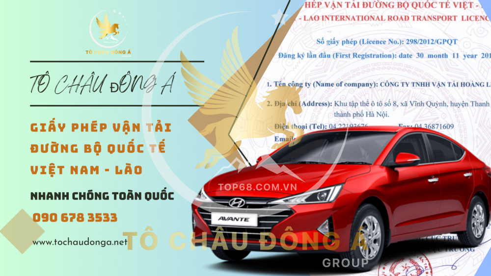 Nhận làm giấy phép liên vận đường bộ quốc tế đi Lào cho doanh nghiệp tại Hồ Chí Minh