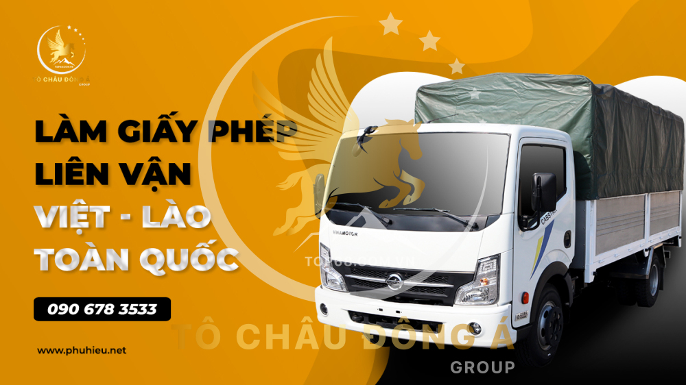 TRANSIT ĐI LÀO CHO XE ĐẦU KÉO LÀM NHANH CHỈ 2 NGÀY TẠI HÀ TĨNH