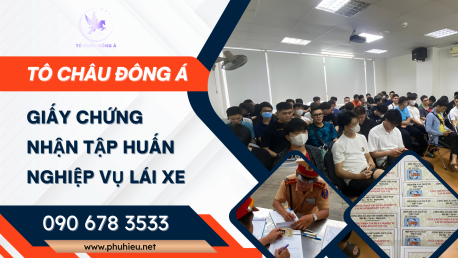 Làm chứng chỉ tập huấn giá hời tại Bình Thuận