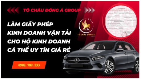 LÀM GIẤY PHÉP KINH DOANH VẬN TẢI CÁ THỂ TRÊN TOÀN QUỐC