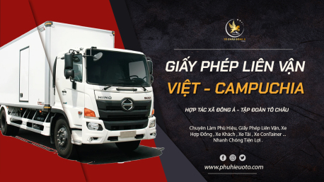 làm giấy phép liên vận việt nam campuchia tại Kiên giang nhanh chóng