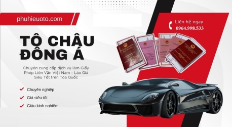 Làm giấy phép liên vận việt Nam - Lào tại Hà Nội