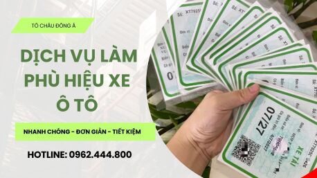 Làm Phù Hiệu Cho Xe Uy Tín, Chuẩn Pháp Lý Tại An Giang