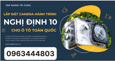 Lắp đặt Camera cho xe ô tô các loại theo nghị định 10 tại Vĩnh Phúc nhanh trong ngày