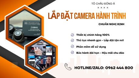 Lắp Đặt Camera Hành Trình Chuẩn Nghị Định Cho Xe Tại Tây Ninh