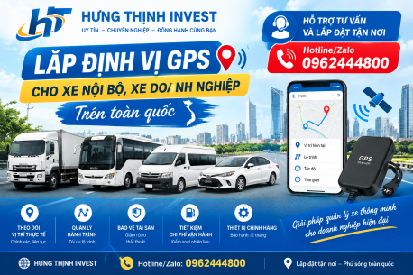 Lắp đặt định vị GPS tận nơi tại Cần Thơ
