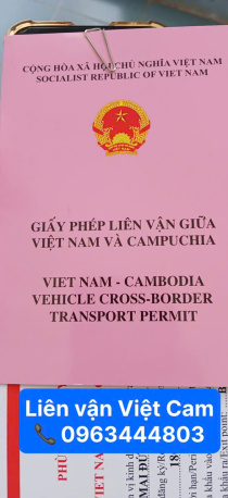Ở Bắc Ninh có làm giấy phép liên vận Việt Nam-Campuchia