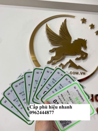 Phù hiệu cấp tại Hồ Chí Minh