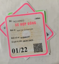 PHÙ HIỆU CHO XE HỢP ĐỒNG