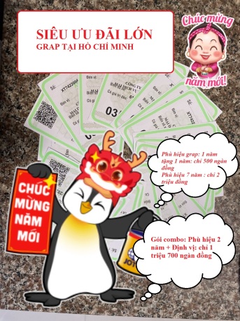 Phù hiệu grap tại Hồ Chí Minh