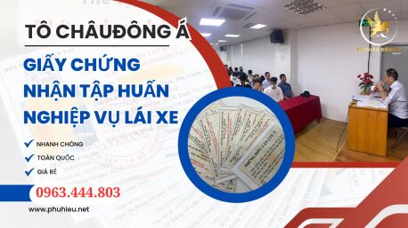 Tại tỉnh Vĩnh Long có dịch vụ cấp thẻ tập huấn nhanh