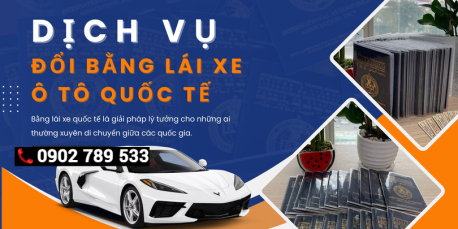 Thủ tục đổi bằng lái xe quốc tế đi nước ngoài tại Hồ Chí Minh