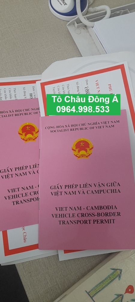 Cấp giấy phép liên vận Việt Nam - Campuchia cực nhanh và giá tốt toàn quốc