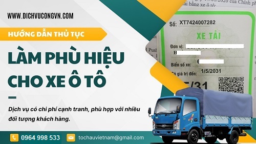 Địa chỉ làm phù hiệu xe giá tốt tại Đắk Nông uy tín