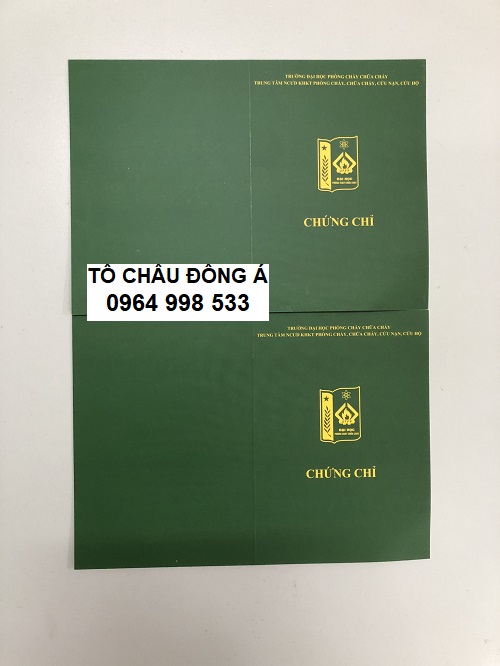 Dịch vụ làm chứng chỉ phòng cháy chữa cháy tại Vĩnh Phúc uy tín