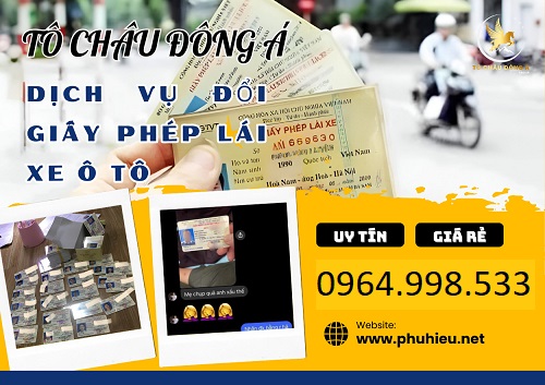 Đổi bằng lái xe online với thao tác cực đơn giản dễ làm ở Bình Chánh, Sài Gòn